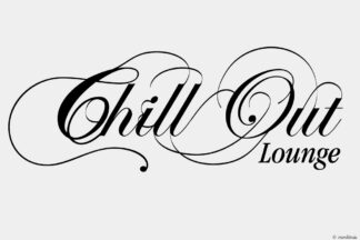 ChillOut Lounge Wandtattoo