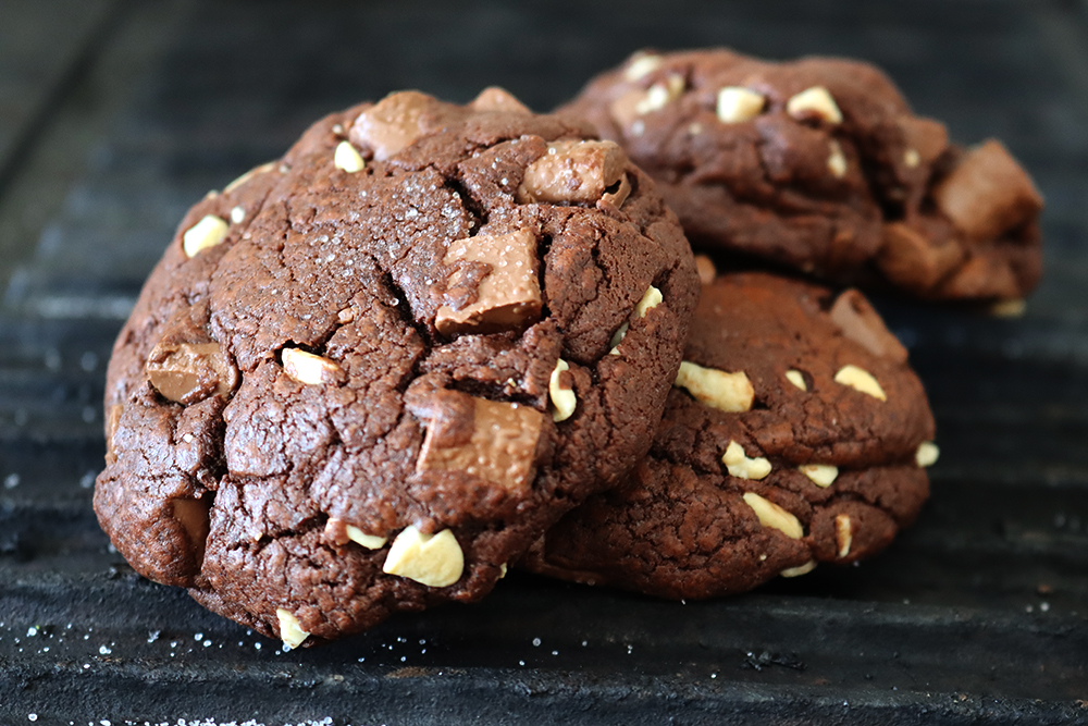 Schoko Brownie Cookies - Grafikdesign-Fotografie-Food-Blog